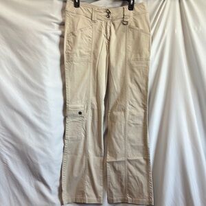 BC Clothing Tan Straight Leg Cotton Pants for Versatile Wear